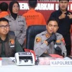 Polres Ngawi Berhasil Amankan 5 Tersangka Pengedar Uang Palsu Lintas Provinsi