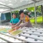Gelorakan Swasembada Pangan, Polisi di Sidoarjo Ajak Warga Kembangkan Tanaman Hidroponik
