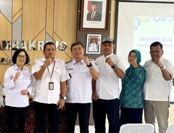 Warga Tambakrejo Bangun Koperasi Merah Putih, Camat Simokerto: Ini Gerakan Nyata!