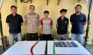 Aksi Tawuran Gagal, Polsek Semampir Amankan Dua Pelajar Bawa Clurit
