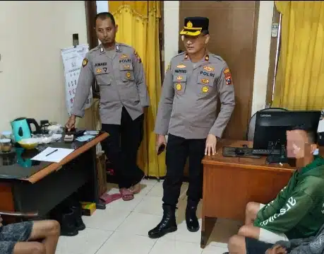 Operasi Pekat II Semeru, Polsek Wonocolo Amankan 7 Jukir Liar