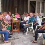 Lurah Tembok Dukuh Sosialisasikan Penertiban Bangunan Liar di Atas Sungai