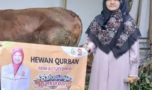 Momen Idul Adha 2025, Reni Astuti Sumbang 1 Ekor Sapi Gemuk Ke PKS Surabaya