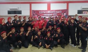 Konsolidasi Satgas PDIP Surabaya : Ujung Tombak Amankan Kebijakan Partai dan Penanggulangan Bencana