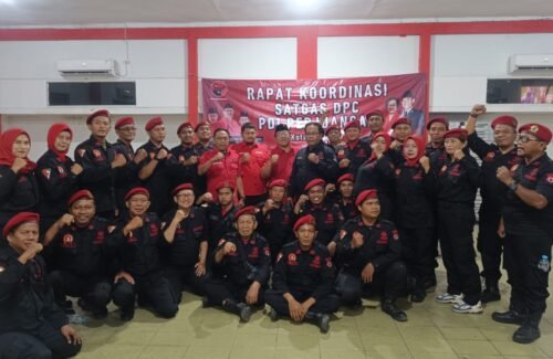 Konsolidasi Satgas PDIP Surabaya : Ujung Tombak Amankan Kebijakan Partai dan Penanggulangan Bencana