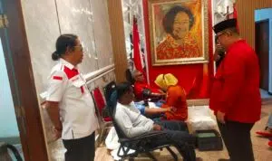 Antusias Tinggi,DPC PDIP Surabaya Gelar Kegiatan Donor Darah Diikuti Ratusan Warga dan Kader