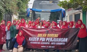Bulan Bung Karno , Kader PDIP Perempuan Semampir “Dolan Bareng” dan Doakan Ibu Megawati Soekarnoputri