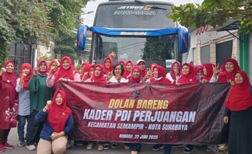 Bulan Bung Karno , Kader PDIP Perempuan Semampir “Dolan Bareng” dan Doakan Ibu Megawati Soekarnoputri