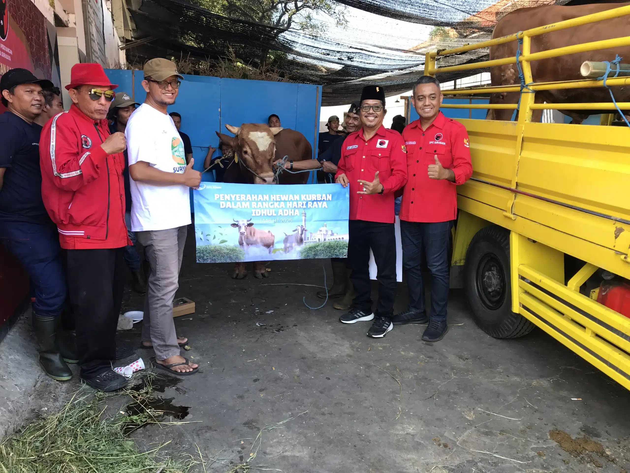 Idul Adha 1446 H, PDI Perjuangan Surabaya Bentuk Ketaatan Spiritual dan Gotong Royong