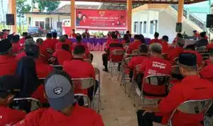 Memperkuat Nilai-Nilai Kerakyatan, Kader PDIP Tulungagung Gelar Upacara Hari Lahir Pancasila 