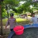 Polsek Taman Dampingi Warga Penggerak Ketahanan Pangan Polresta Sidoarjo