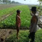 Bhabinkamtibmas Desa Jeruklegi Edukasi Warga Kelola Lahan Lebih Produktif untuk Dukung Ketahanan Pangan