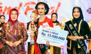 Jenar Kabisatya Maharani Terpilih “Mbak Duta Wisata Sukoharjo 2025”