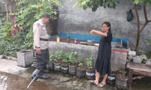 Kapolsek Tanggulangin Masifkan Bhabinkamtibmas Aktif Patroli Ketahanan Pangan Polresta Sidoarjo