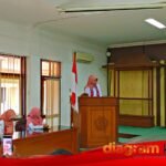 Kepala Diskominfo Sidoarjo, Dra. Noer Rochmawati, M.Si, saat membuka acara sosialisasi di Kantor setda lt.3 ruang delta graha