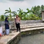 Perkuat Ketahanan Pangan, Polsek Porong Edukasi Warga Pembudidaya Ikan Nila