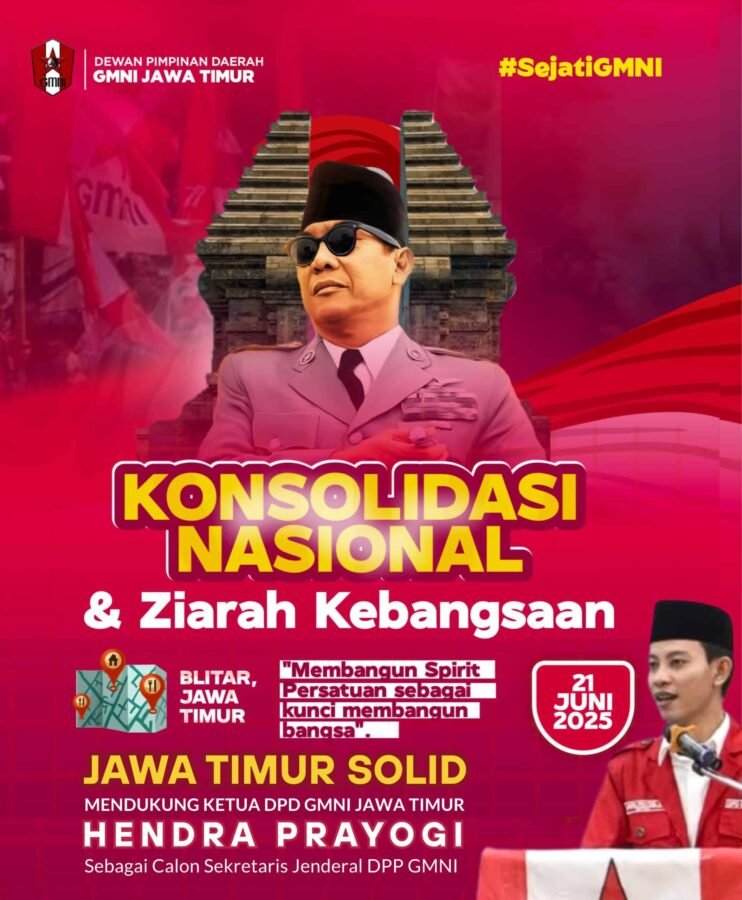 Jelang Kongres GMNI 2025, Konsolidasi Nasional di Blitar Tuai Spekulasi Politik