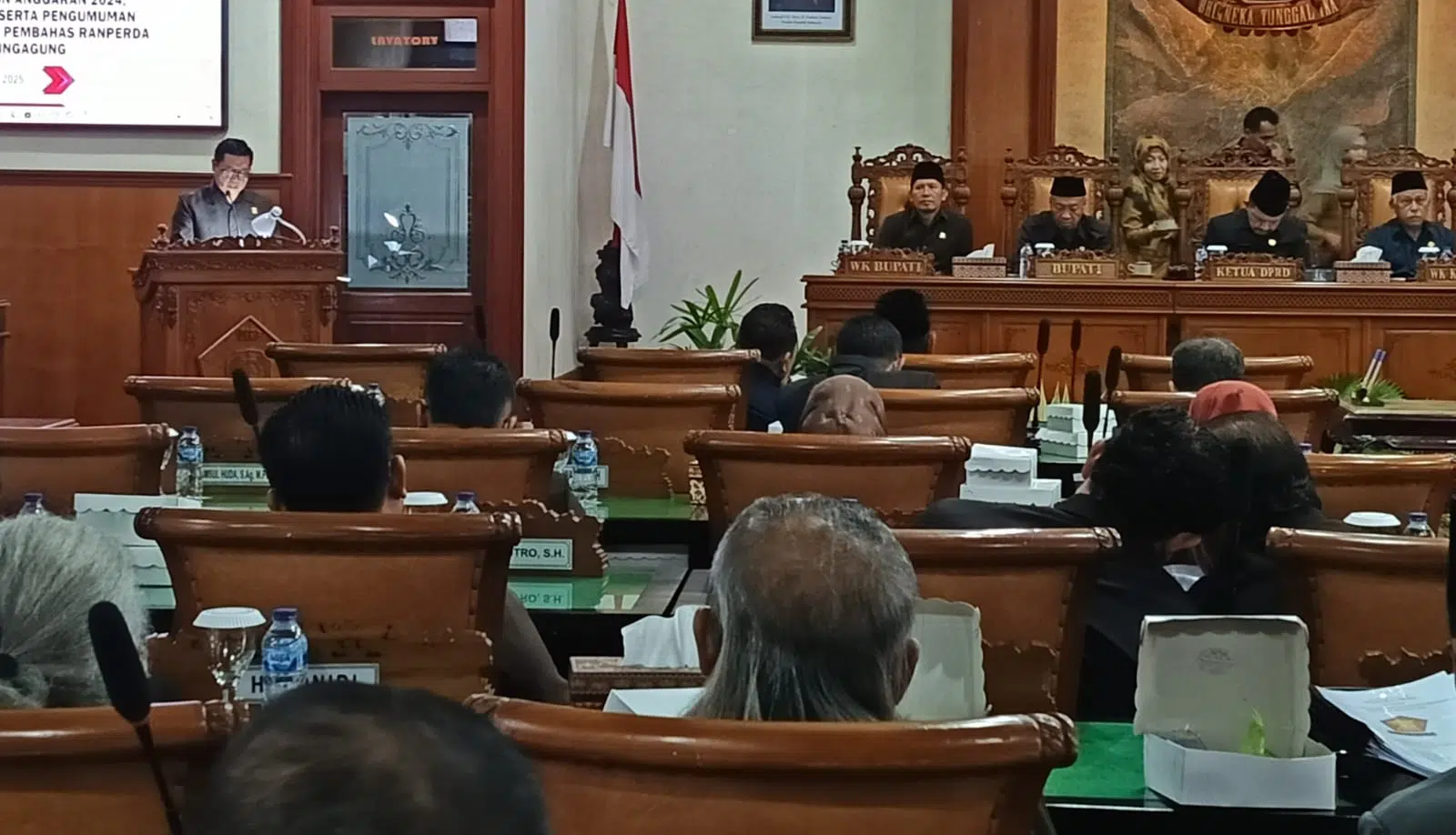 Sidang Paripurna DPRD Tulungagung: Pembahasan Pertanggung Jawaban APBD Tahun 2024