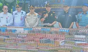 Bea Cukai Jatim Musnahkan Barang Ilegal Hasil Penindakan, Tegaskan Komitmen Tegakkan Hukum