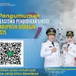 Intip Daftar Penerima Beasiswa Pendidikan Tinggi Sidoarjo 2025, Bisa Diakses di Sini!