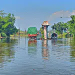 Tol Buntung Porong Terendam Banjir, Tiga Kendaraan Mogok Akibat Genangan