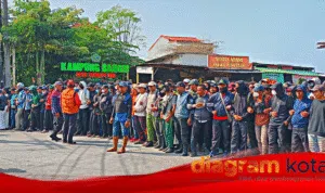 Warga Tambak Oso Hadang Eksekusi Lahan Seluas 9,85 hektare Sengketa dengan PT Kejayan Mas Memanas