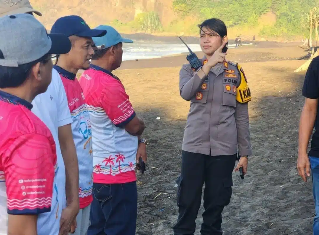 Libur Panjang Idul Adha, Polres Jember Siagakan Personel Pengamanan Wisata Pantai