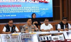 Bareskrim Ungkap Tambang Pasir Ilegal Rugikan Negara Hingga Rp1 Miliar