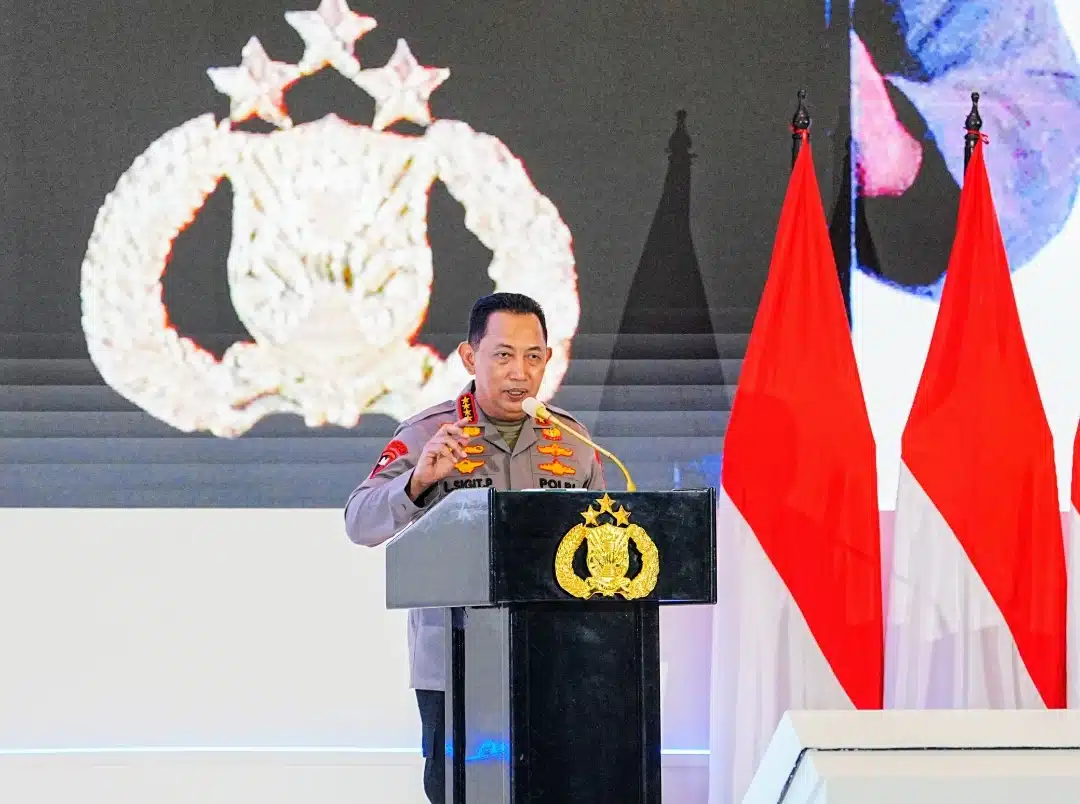Buka Rakernis Fungsi Lantas, Kapolri Minta Optimalisasi Pelayanan Masyarakat