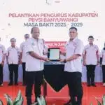 Kapolda Jatim Lantik Pengurus PBVSI Banyuwangi Masa Bhakti Tahun 2025-2029