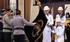 Kapolri Pimpin Upacara Pemuliaan Nilai-Nilai Tribrata Dalam Rangka HUT Bhayangkara ke-79
