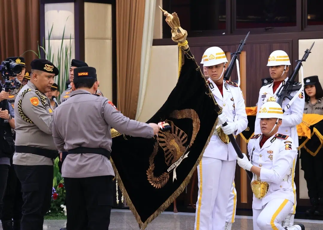 Kapolri Pimpin Upacara Pemuliaan Nilai-Nilai Tribrata Dalam Rangka HUT Bhayangkara ke-79