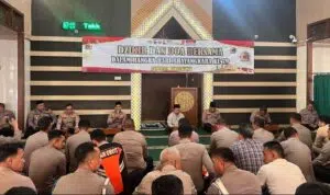Polresta Banyuwangi gelar Dzikir dan Doa Bersama Sambut Hari Bhayangkara ke-79