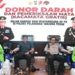 Sambut Hari Bhayangkara ke-79, Polres Pelabuhan Tanjung Perak Gelar Aksi Sosial Donor Darah dan Pemeriksaan Mata Gratis