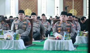 Dedikasi Untuk Indonesia Damai Polda Jatim Gelar Doa dan Zikir Bersama Sambut Hari Bhayangkara ke – 79