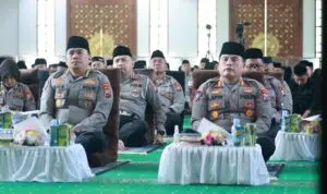 Dedikasi Untuk Indonesia Damai Polda Jatim Gelar Doa dan Zikir Bersama Sambut Hari Bhayangkara ke – 79