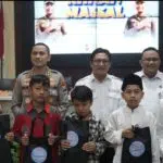 Antusias Puluhan Anak Ikut Khitan Massal Gratis Polres Pacitan di Hari Bhayangkara ke – 79
