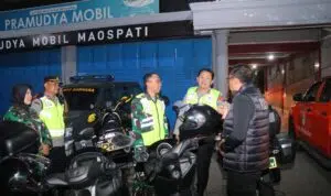 Patroli Bermotor Sinergitas TNI–Polri Amankan Malam 1 Suro di Kabupaten Magetan
