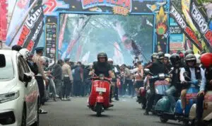 Hari Bhayangkara ke -79 Polres Batu Gelar Vespa Fest 2025 Dukung Industri Pariwisata
