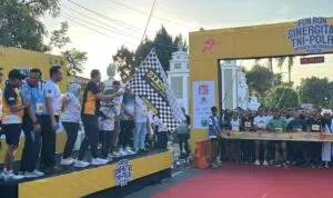 Semarak Fun Run Wujud Sinergitas TNI-Polri Bersama Masyarakat Peringati Hari Bhayangkara ke-79 di Magetan