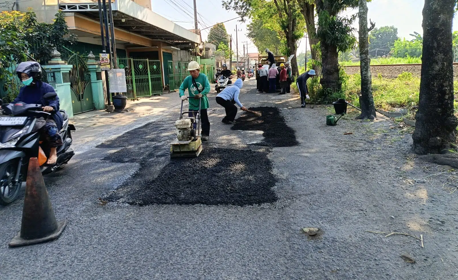 Perbaikan Ruas Jalan Sultan Agung di Tulungagung untuk Keselamatan dan Kenyamanan Masyarakat