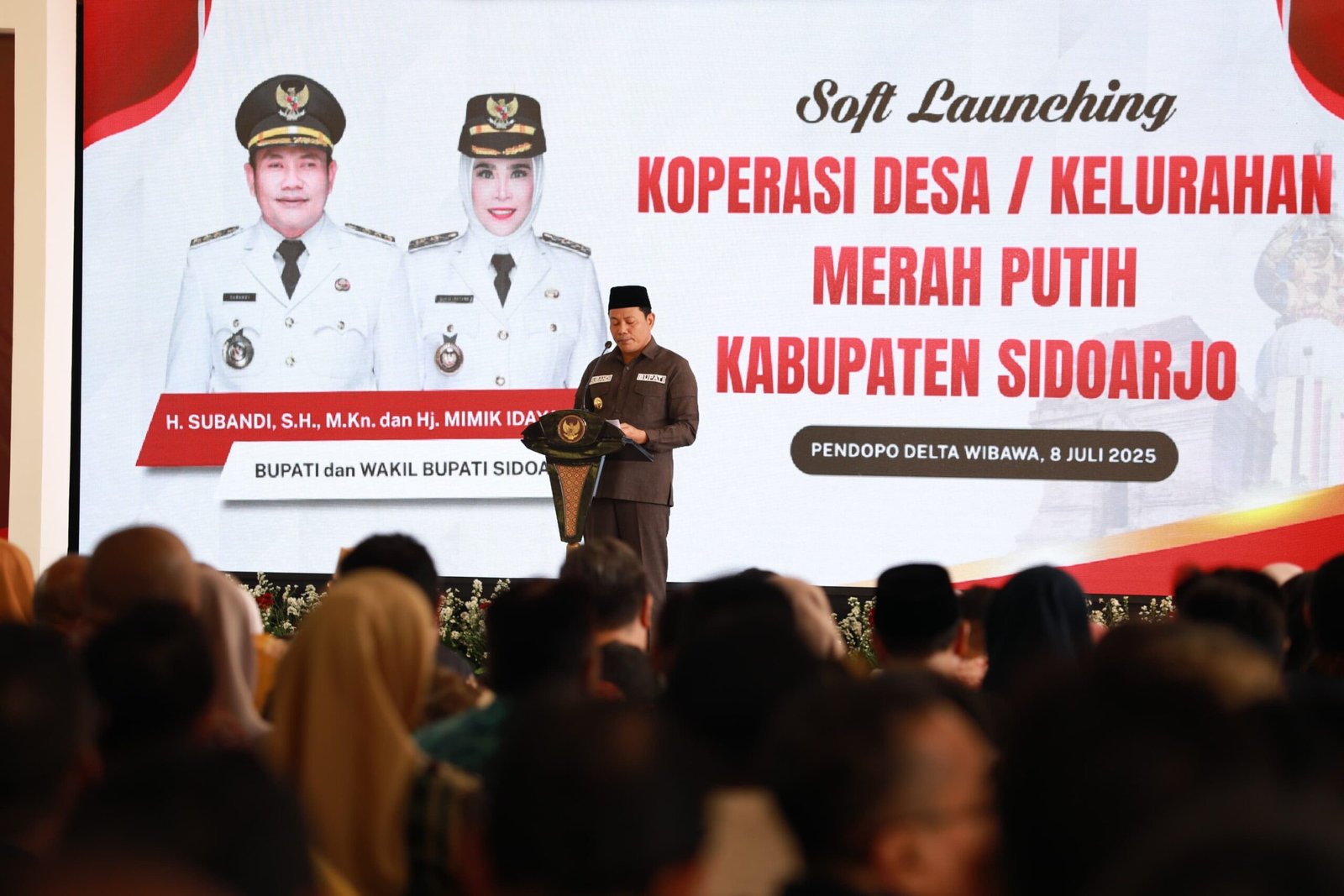346 Koperasi Merah Putih Resmi Diluncurkan, Bupati Sidoarjo Tekankan Peran Nyata untuk Warga Desa