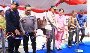 Tingkatkan Kesejahteraan Anggota, Kapolres Kediri Kota Resmikan Perumahan Grand Dharaka