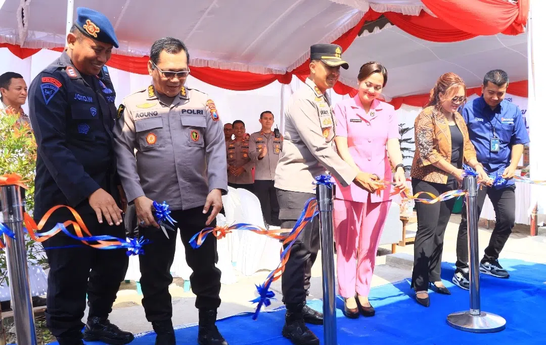Tingkatkan Kesejahteraan Anggota, Kapolres Kediri Kota Resmikan Perumahan Grand Dharaka