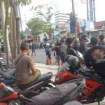 bentrok di jalan embong malang