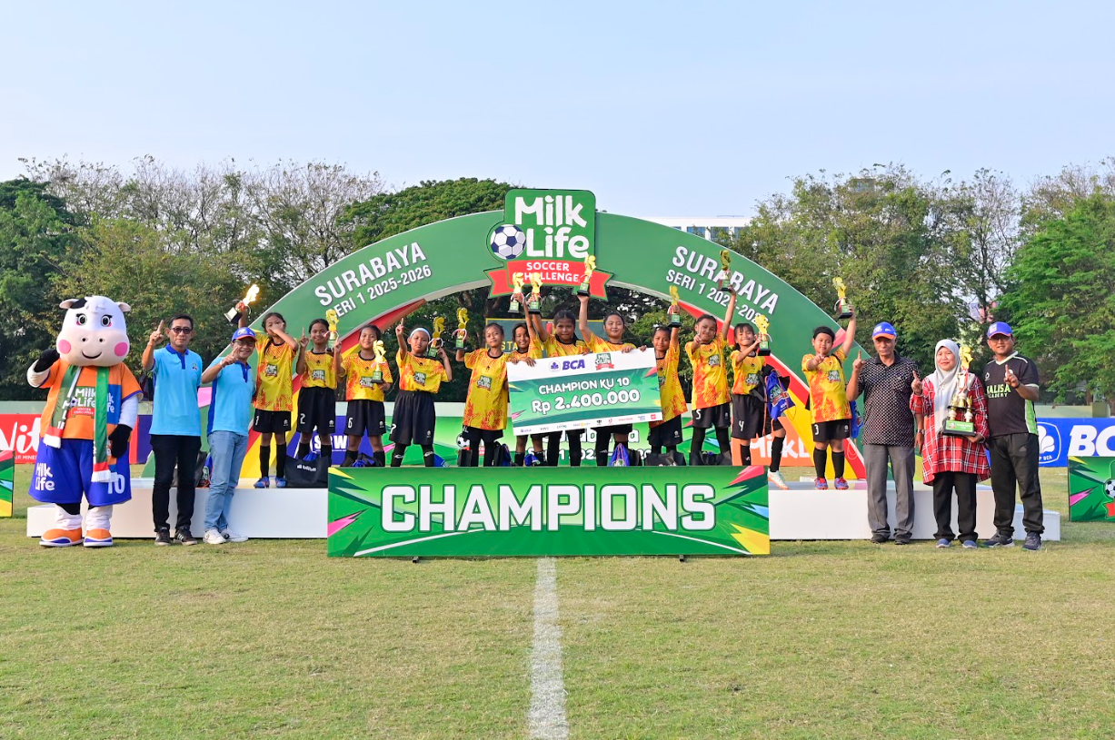 MLSC Surabaya Seri 1 Selesai, SDN Kalirungkut I/264 Juara Tundukkan Lawan
