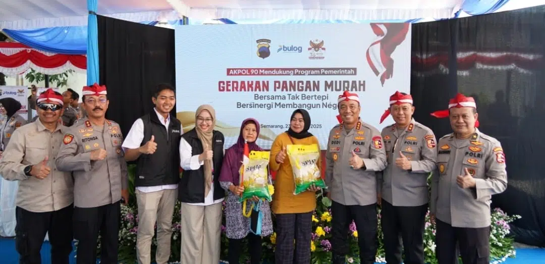 Alumni Akpol 90 Hadirkan Pasar Murah di Pedurungan, Warga Antusias Nikmati Harga Bersahabat