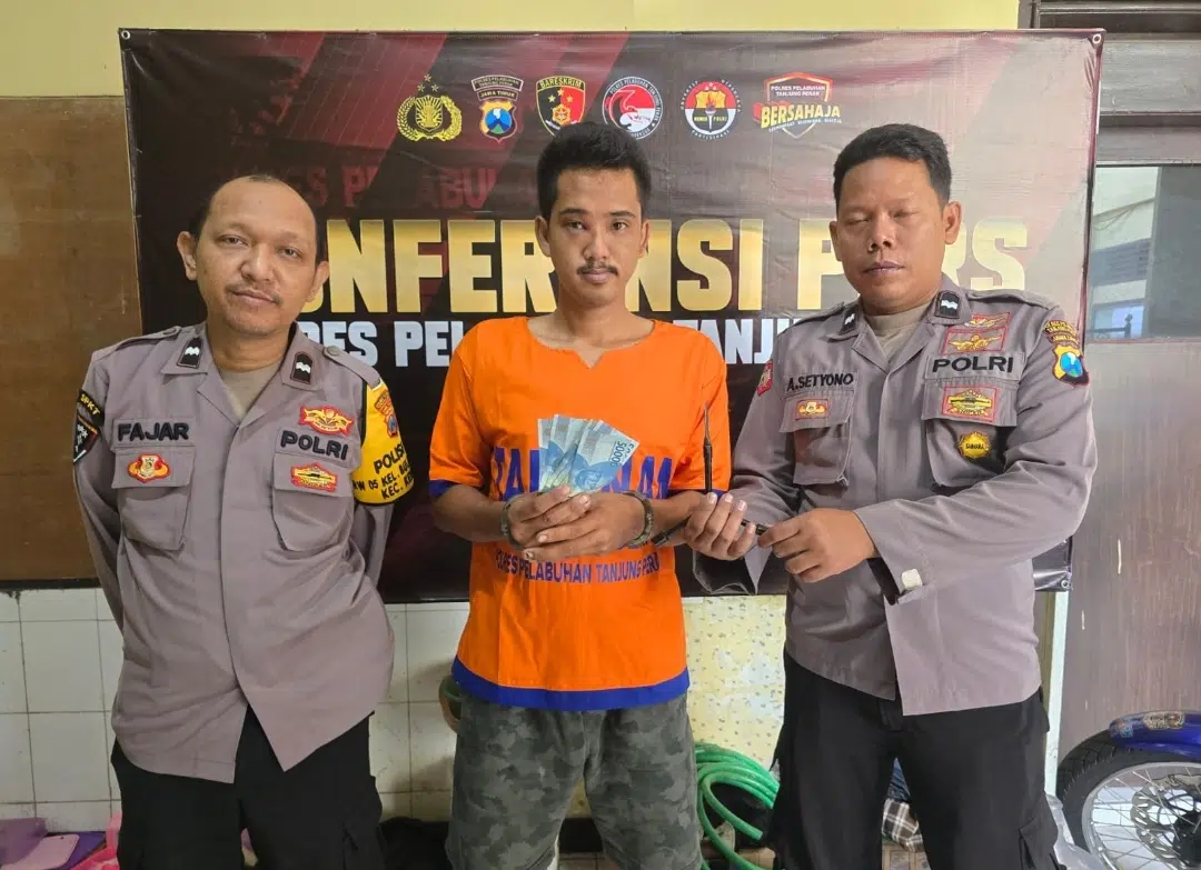 Aksi Terekam CCTV, Pencuri Motor di Tambak Deres Tak Berkutik Saat Ditangkap Polsek Kenjeran