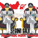 Segini gaji bupati dan wakil perbulan