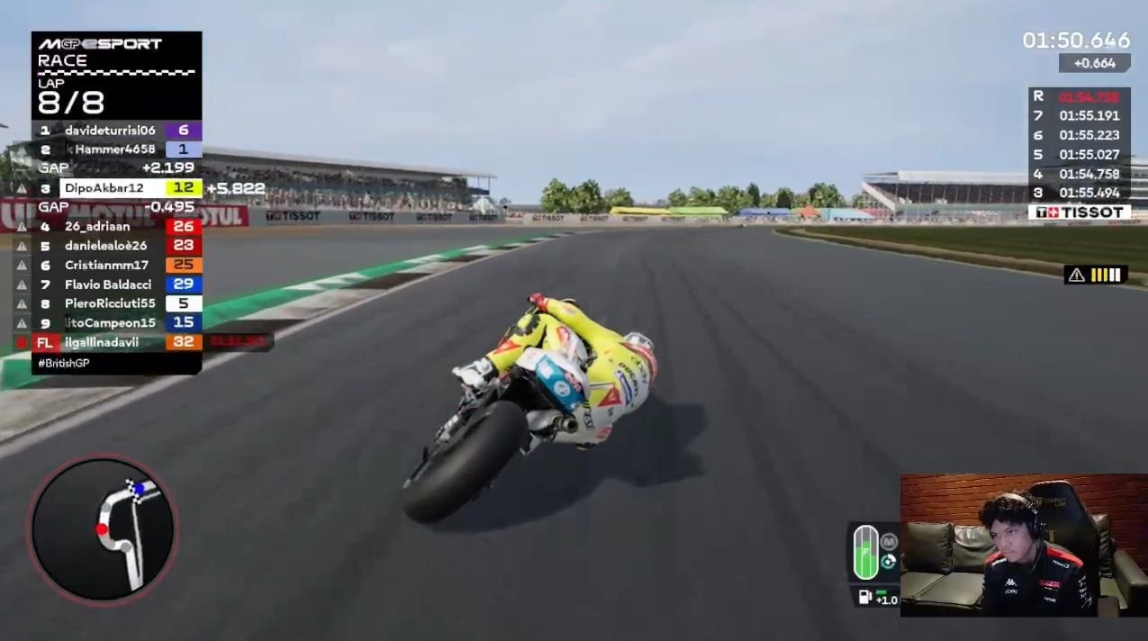 Dipo Akbar Juara di MotoGP eSport World Championship 2025